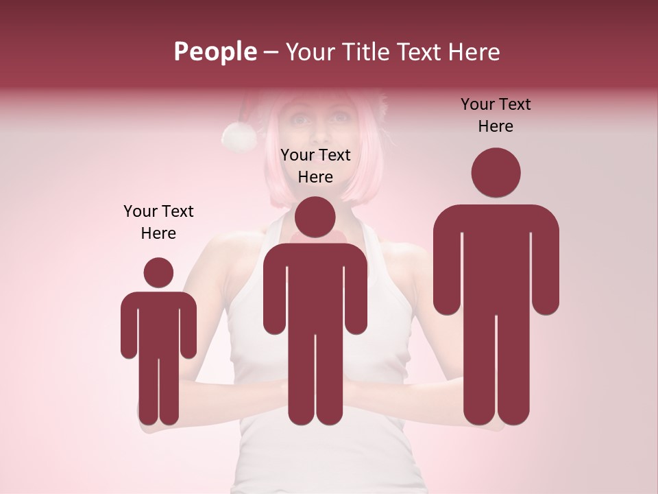 Candy Joy Santa PowerPoint Template