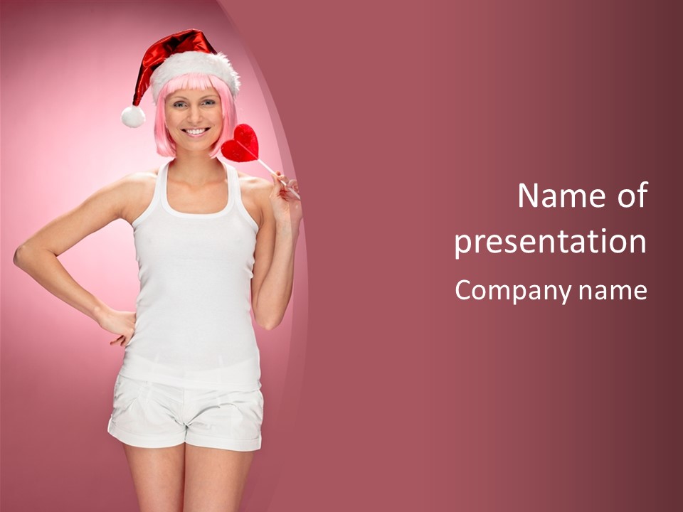 Dress Young Eat PowerPoint Template