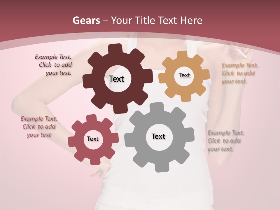 Dress Young Eat PowerPoint Template