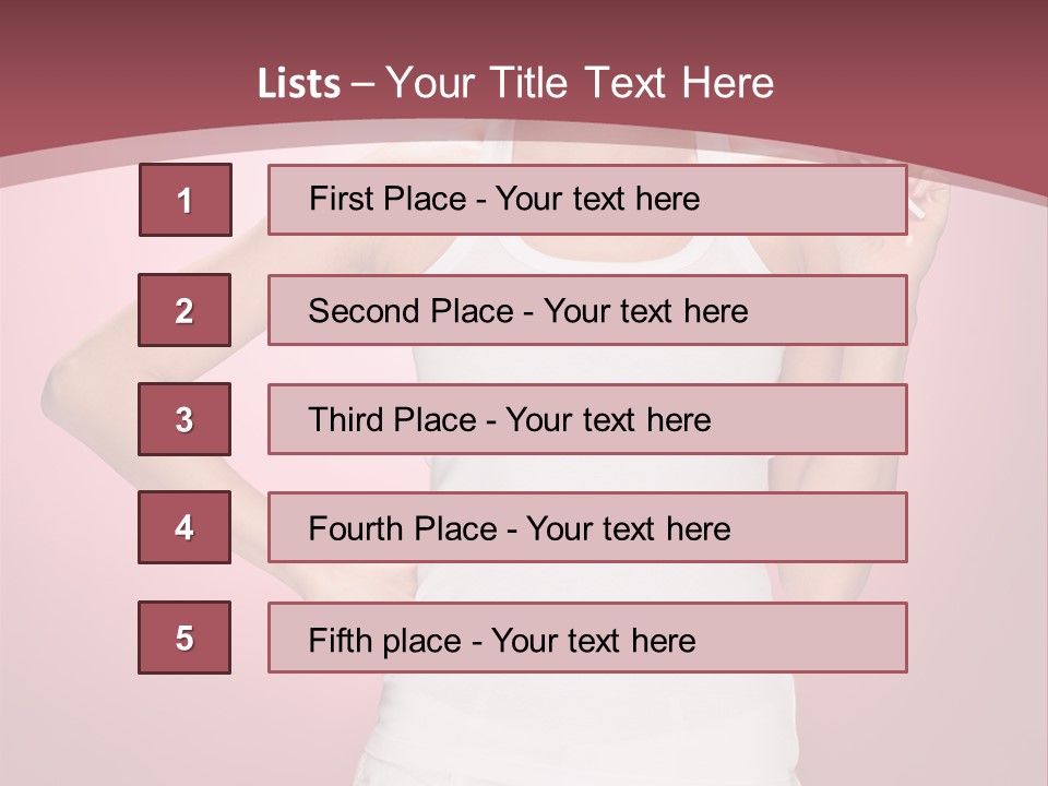 Dress Young Eat PowerPoint Template