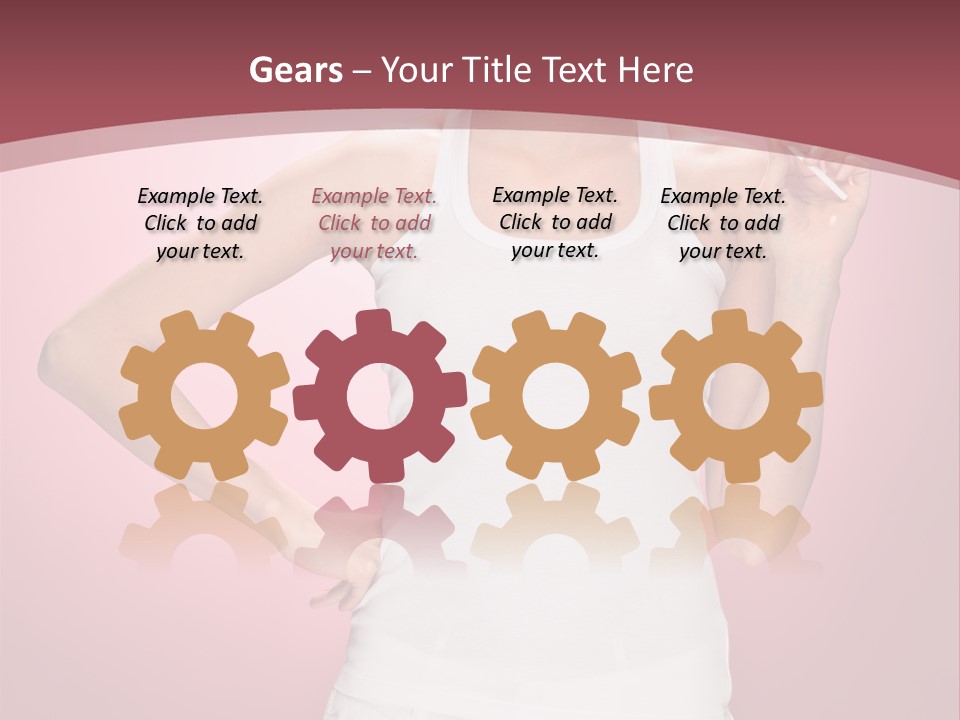 Dress Young Eat PowerPoint Template