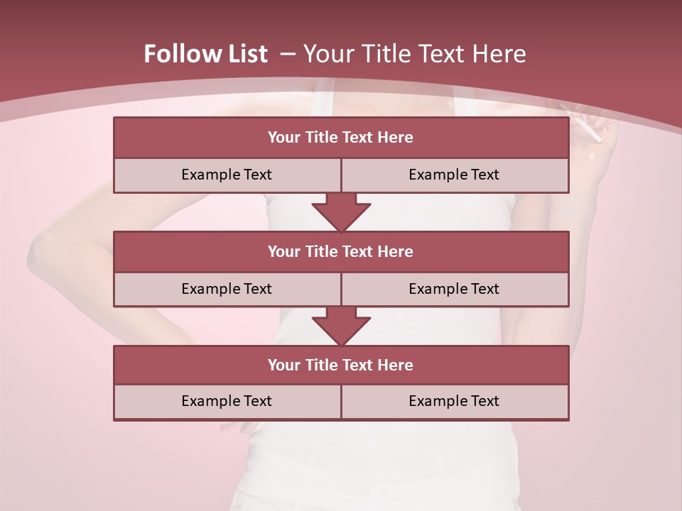 Dress Young Eat PowerPoint Template