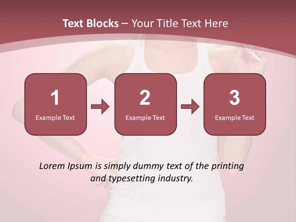 Dress Young Eat PowerPoint Template