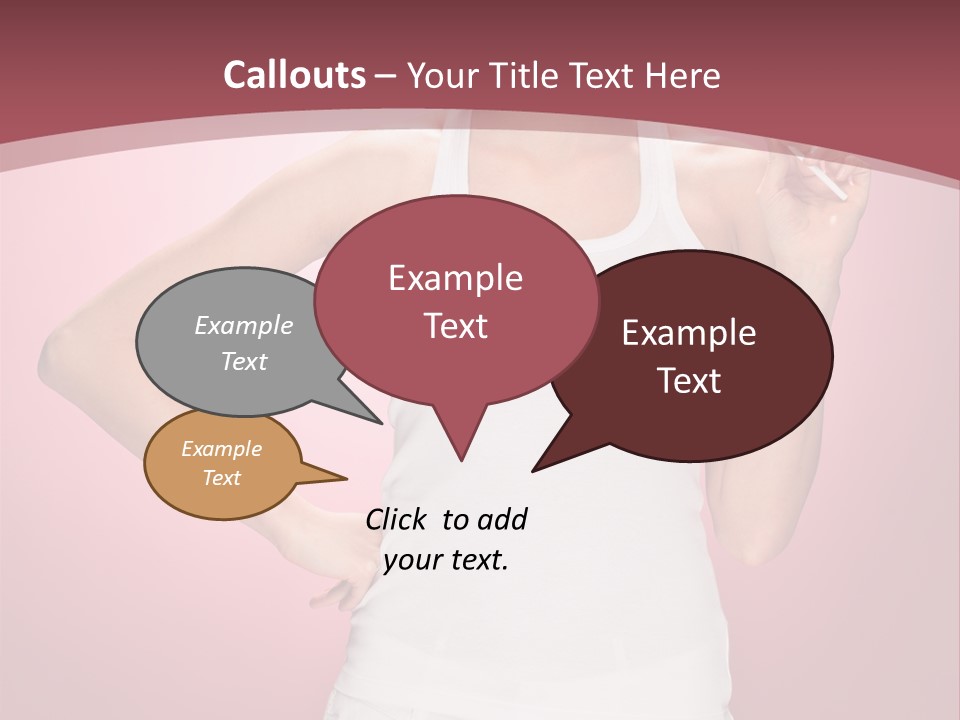 Dress Young Eat PowerPoint Template