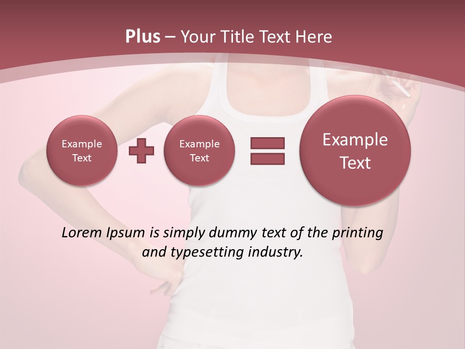 Dress Young Eat PowerPoint Template