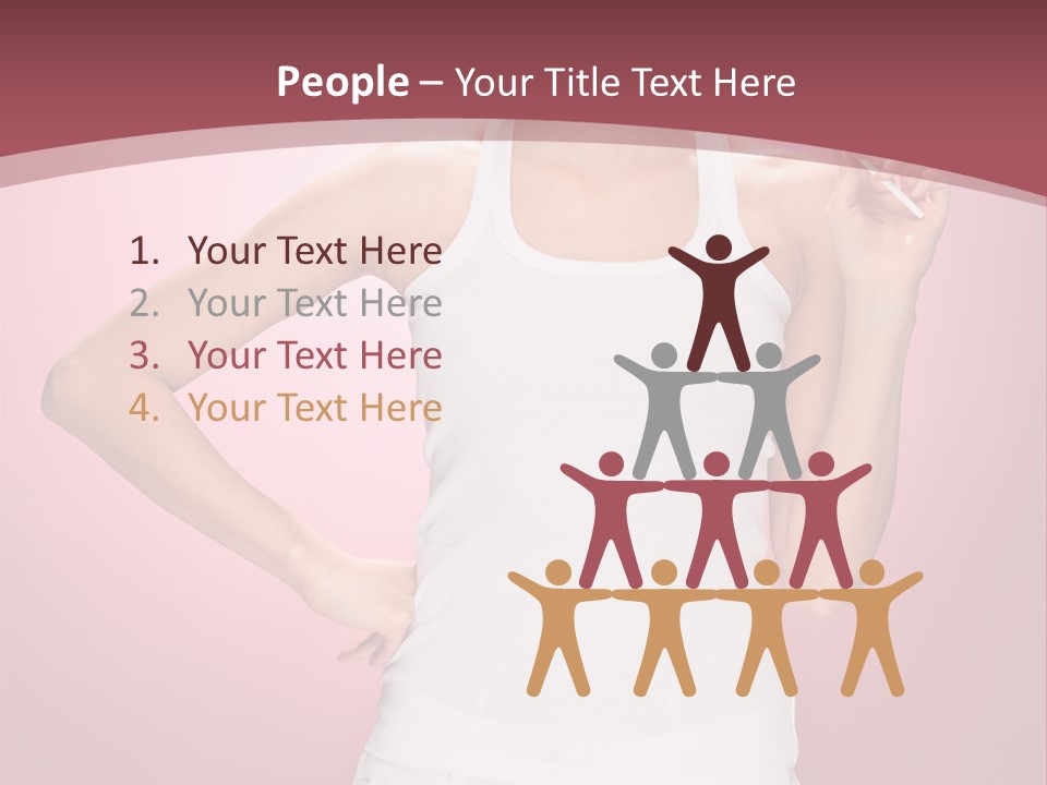 Dress Young Eat PowerPoint Template