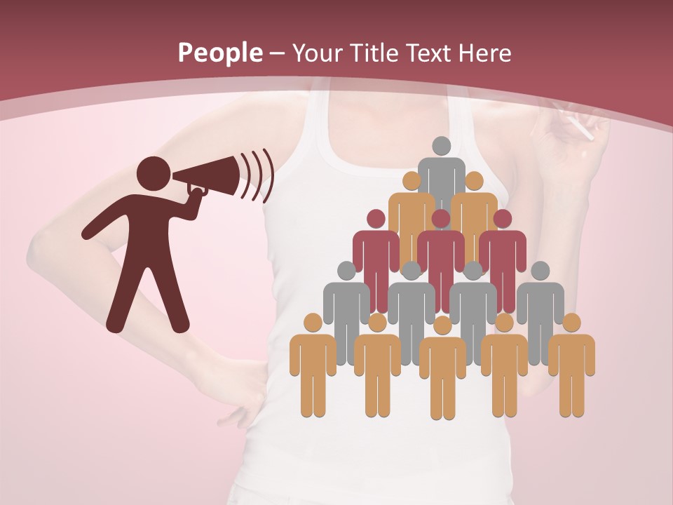 Dress Young Eat PowerPoint Template