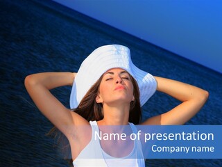 Tourism Water Idyllic PowerPoint Template