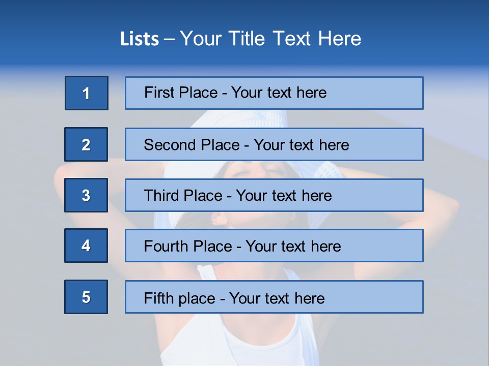 Tourism Water Idyllic PowerPoint Template