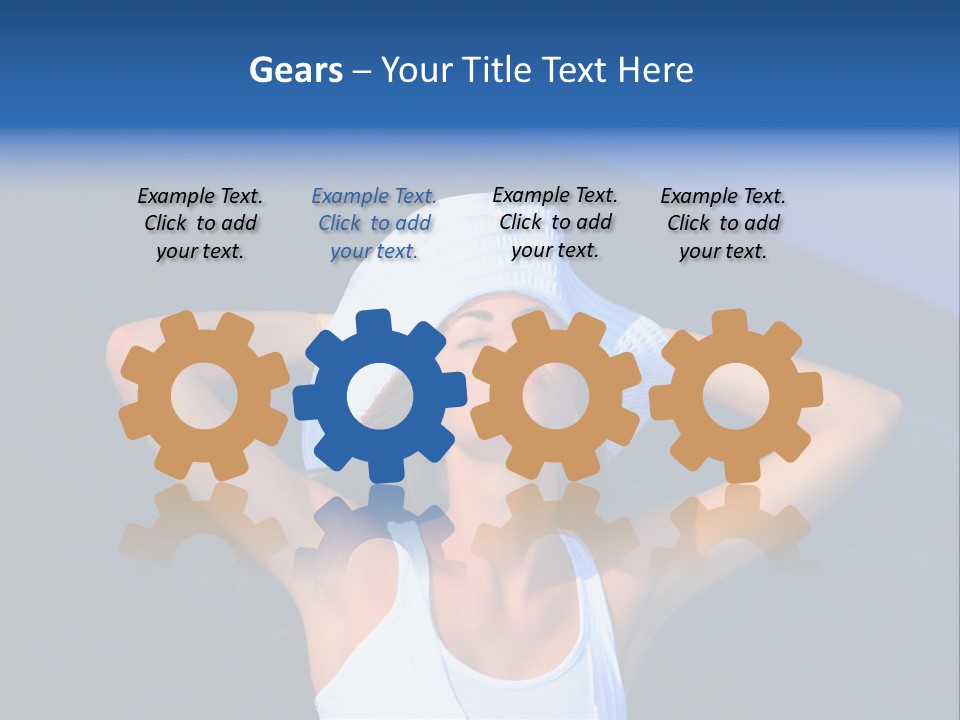 Tourism Water Idyllic PowerPoint Template