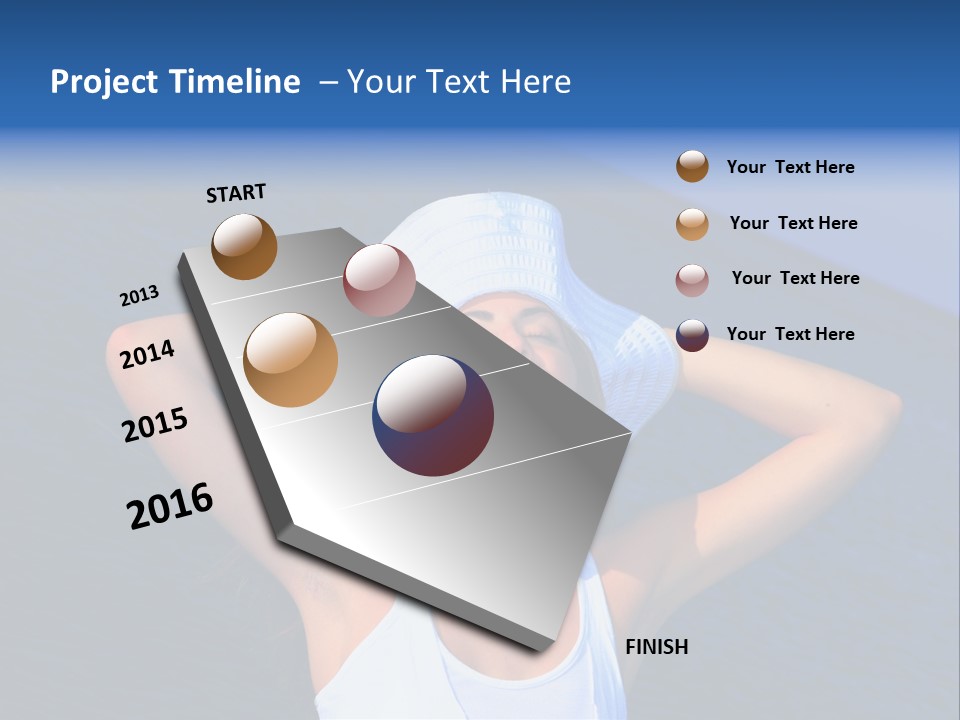 Tourism Water Idyllic PowerPoint Template