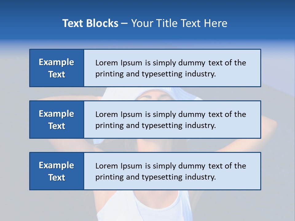 Tourism Water Idyllic PowerPoint Template