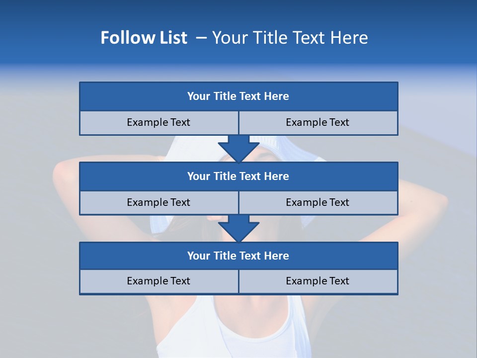 Tourism Water Idyllic PowerPoint Template