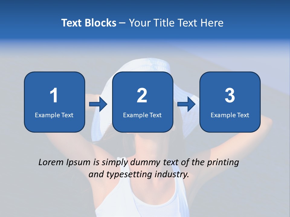 Tourism Water Idyllic PowerPoint Template