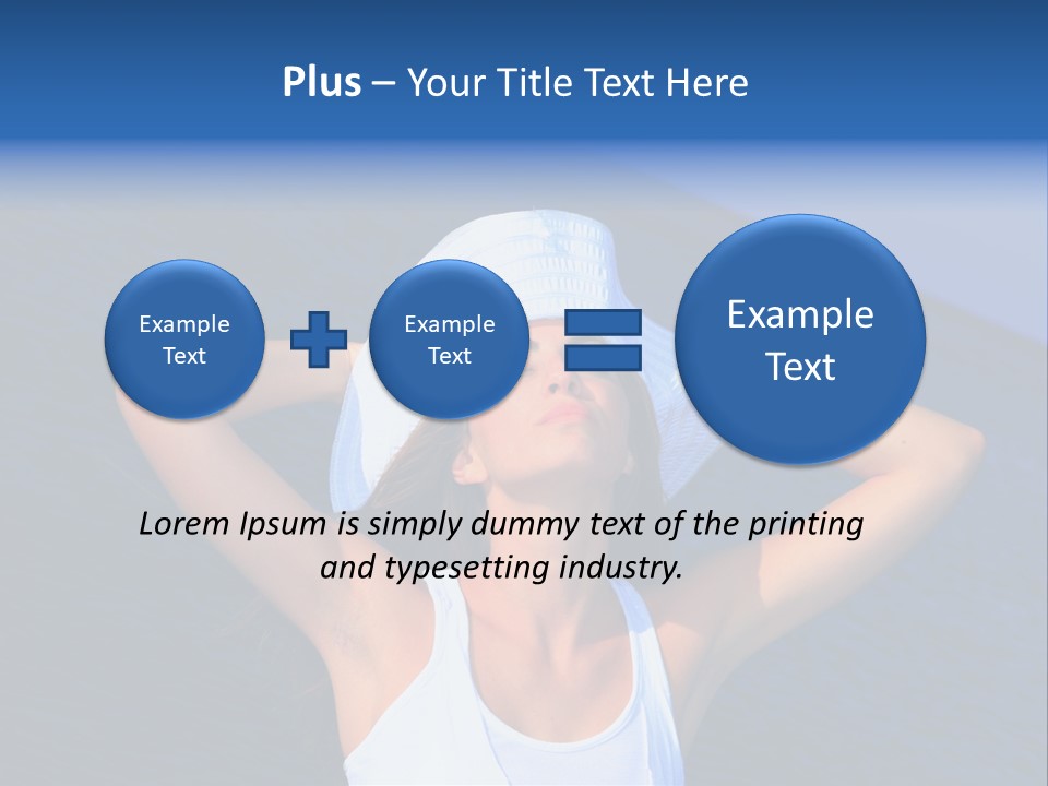 Tourism Water Idyllic PowerPoint Template