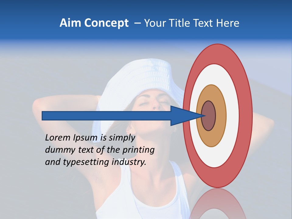 Tourism Water Idyllic PowerPoint Template