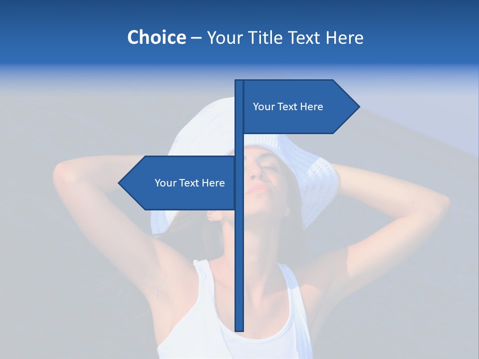 Tourism Water Idyllic PowerPoint Template