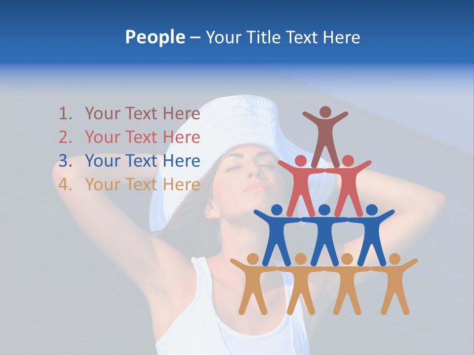 Tourism Water Idyllic PowerPoint Template