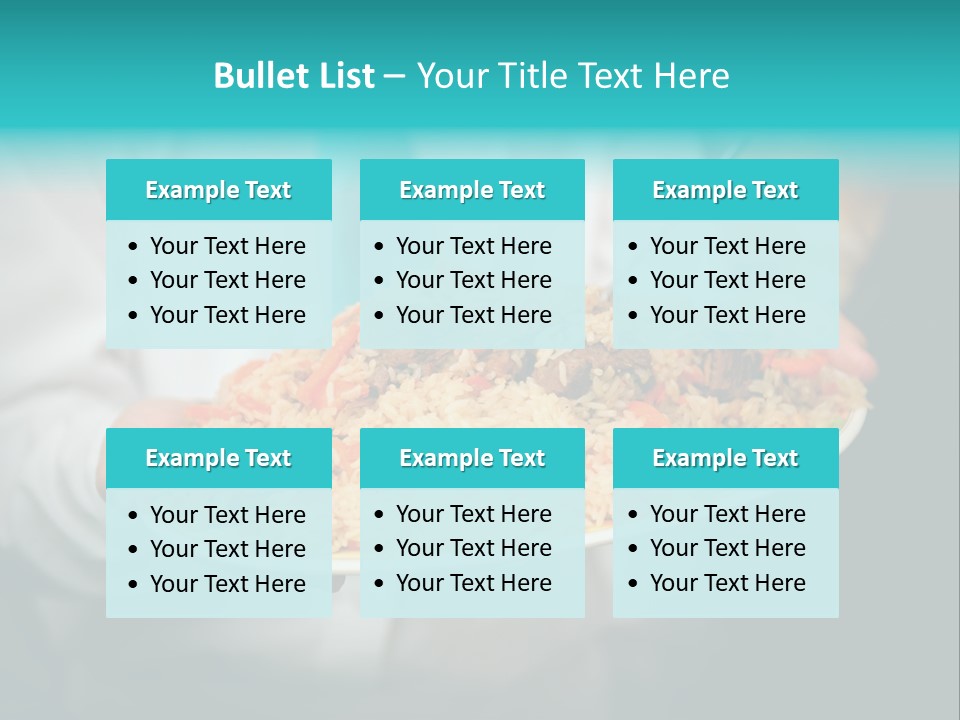 Middle Dill Pilau PowerPoint Template