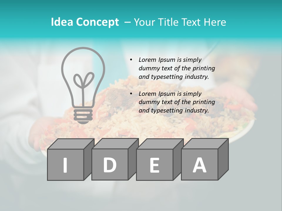 Middle Dill Pilau PowerPoint Template