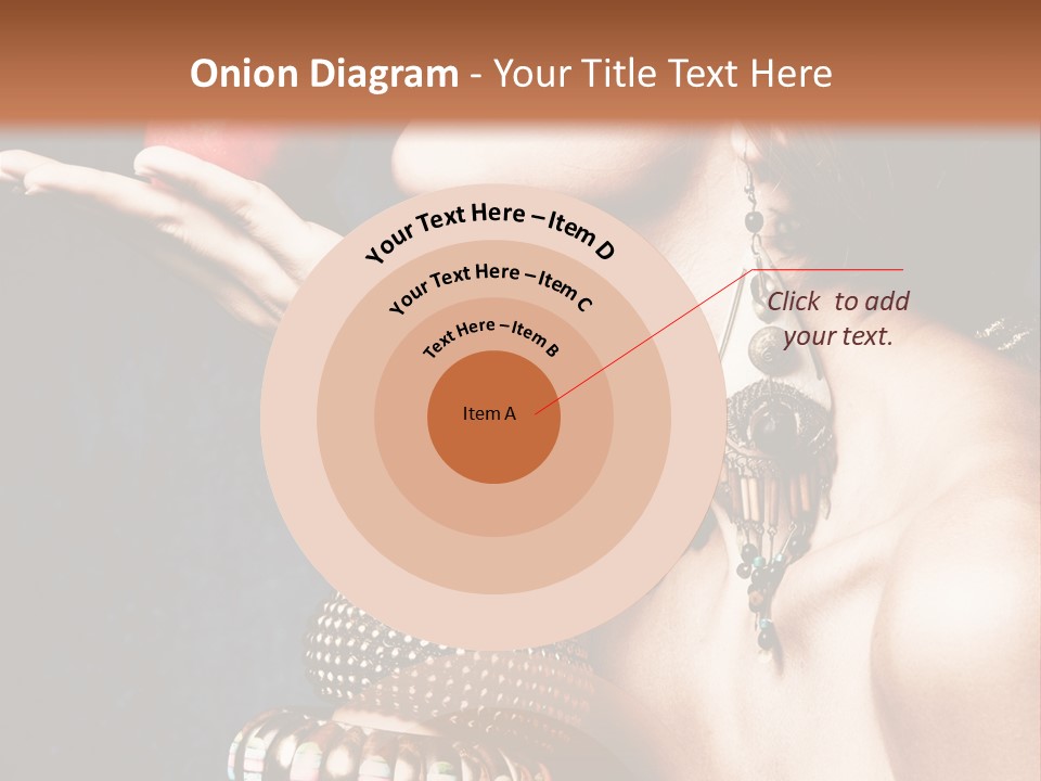 Vertical Hold Bracelets PowerPoint Template