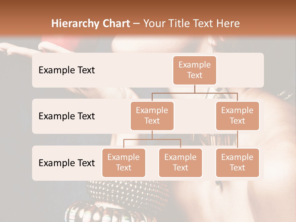 Vertical Hold Bracelets PowerPoint Template