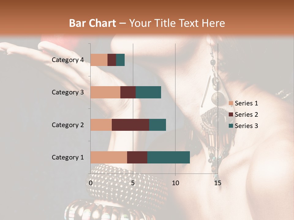 Vertical Hold Bracelets PowerPoint Template