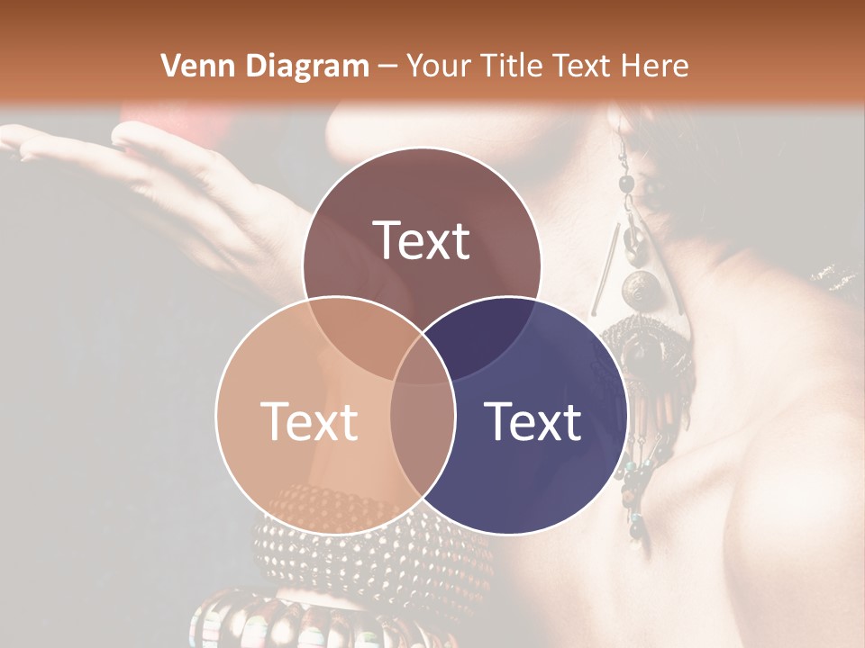 Vertical Hold Bracelets PowerPoint Template