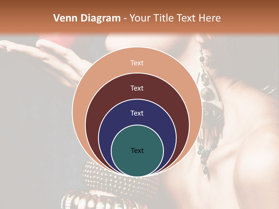 Vertical Hold Bracelets PowerPoint Template