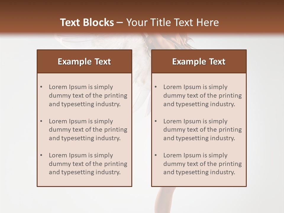 Adult Fender Pretty PowerPoint Template