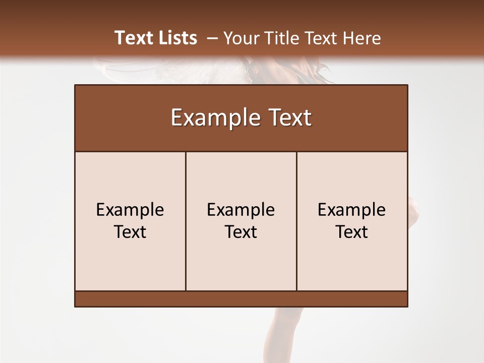 Adult Fender Pretty PowerPoint Template