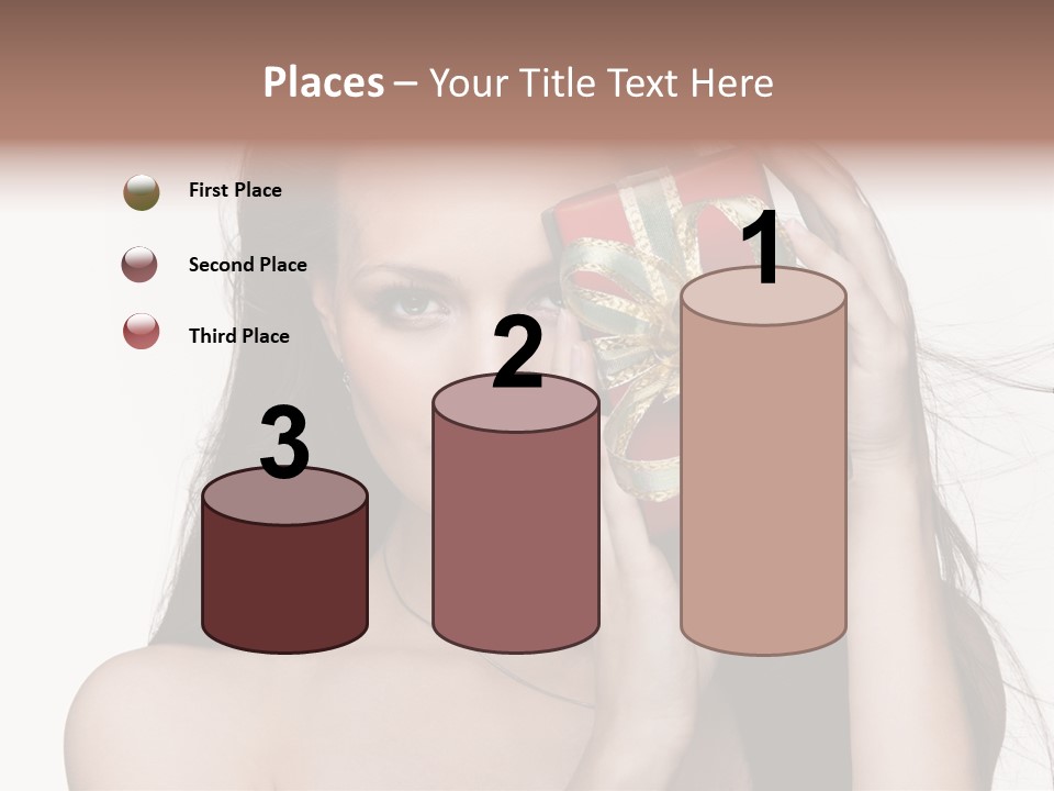 Surprise Gift Cold PowerPoint Template