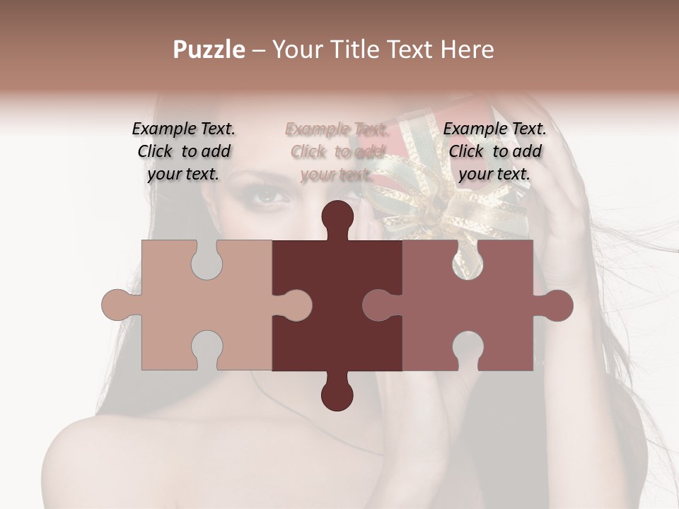 Surprise Gift Cold PowerPoint Template