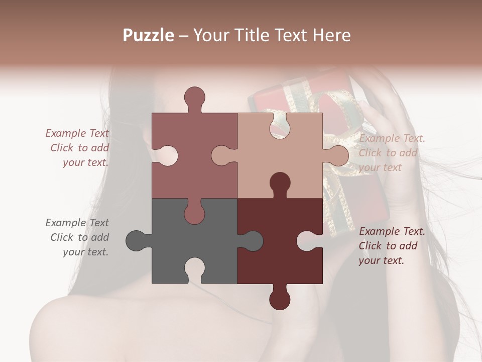 Surprise Gift Cold PowerPoint Template