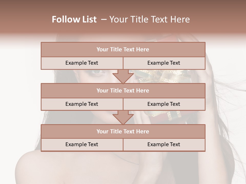 Surprise Gift Cold PowerPoint Template