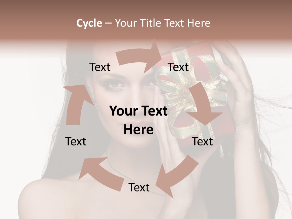 Surprise Gift Cold PowerPoint Template