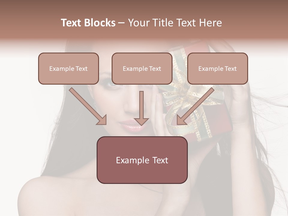 Surprise Gift Cold PowerPoint Template