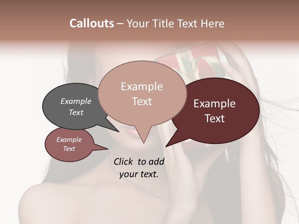 Surprise Gift Cold PowerPoint Template