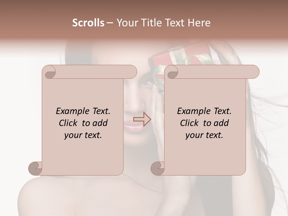 Surprise Gift Cold PowerPoint Template