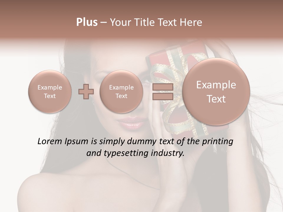 Surprise Gift Cold PowerPoint Template