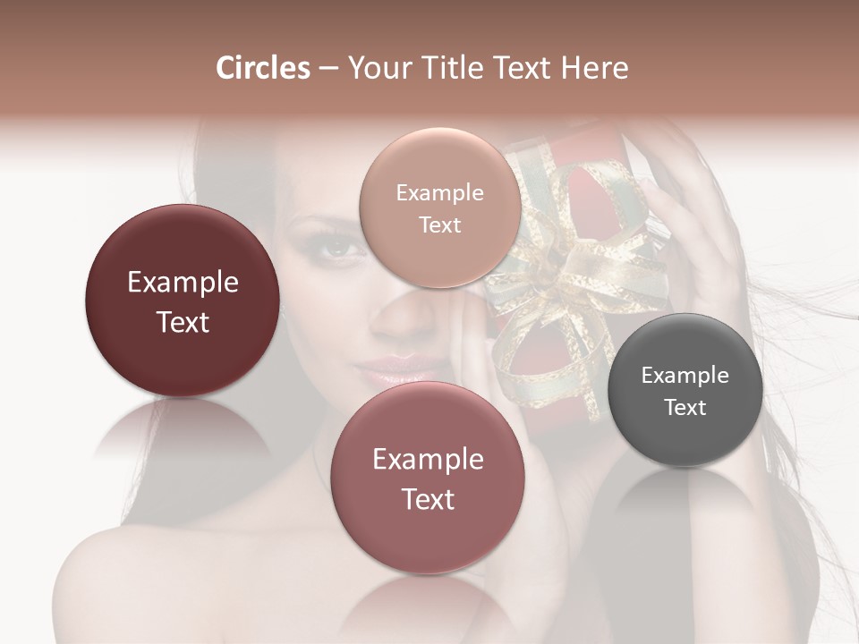 Surprise Gift Cold PowerPoint Template