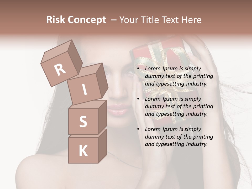 Surprise Gift Cold PowerPoint Template