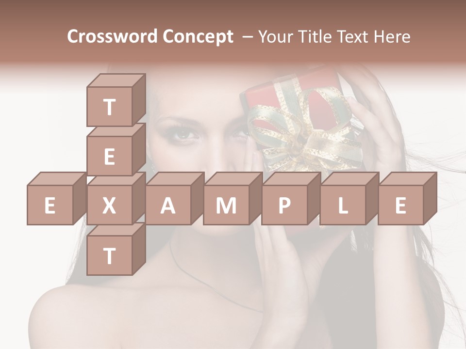 Surprise Gift Cold PowerPoint Template