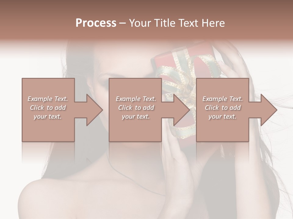 Surprise Gift Cold PowerPoint Template