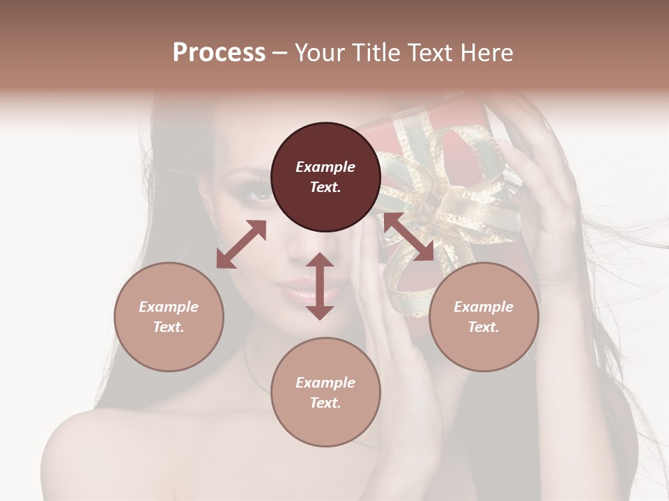 Surprise Gift Cold PowerPoint Template