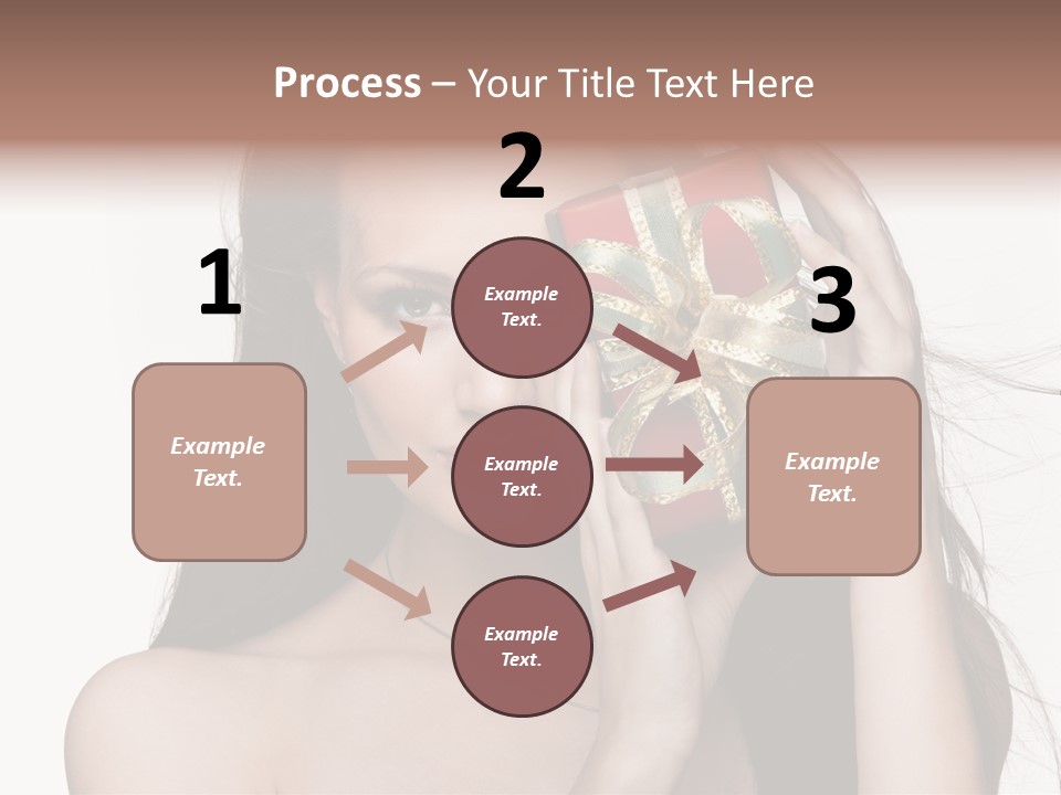 Surprise Gift Cold PowerPoint Template