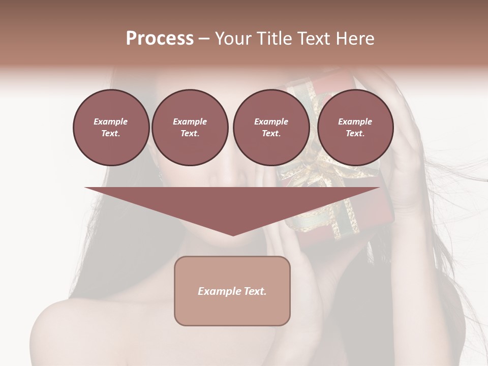 Surprise Gift Cold PowerPoint Template