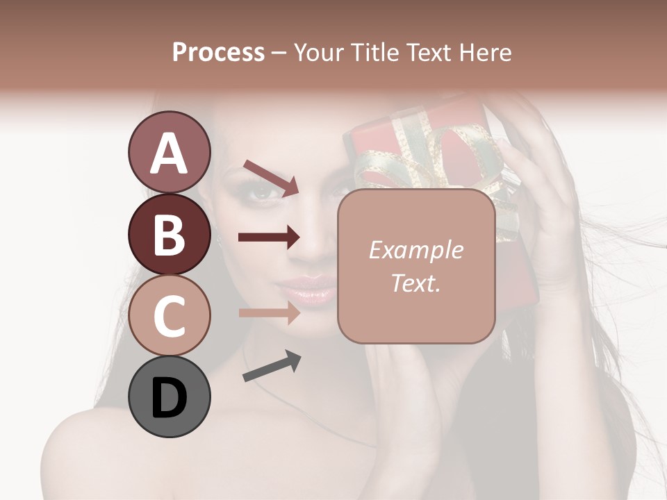 Surprise Gift Cold PowerPoint Template