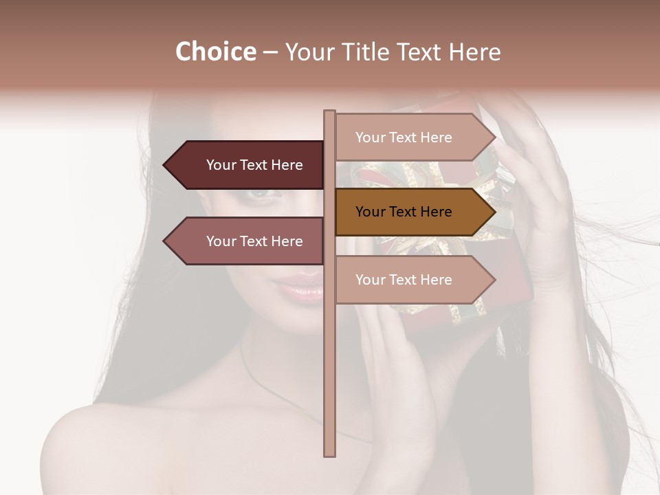 Surprise Gift Cold PowerPoint Template