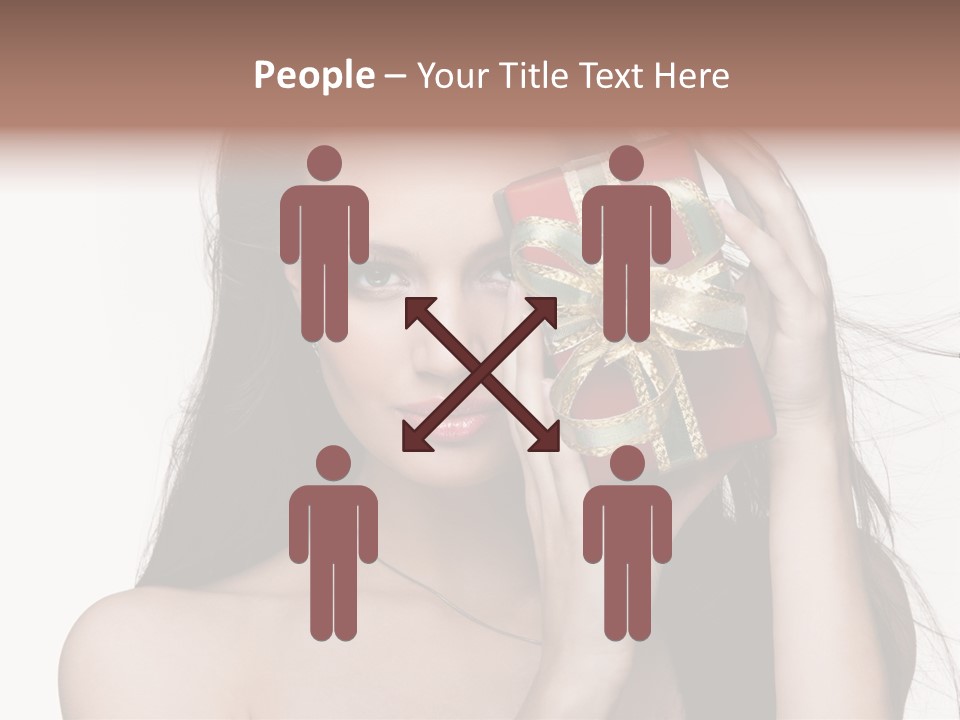 Surprise Gift Cold PowerPoint Template